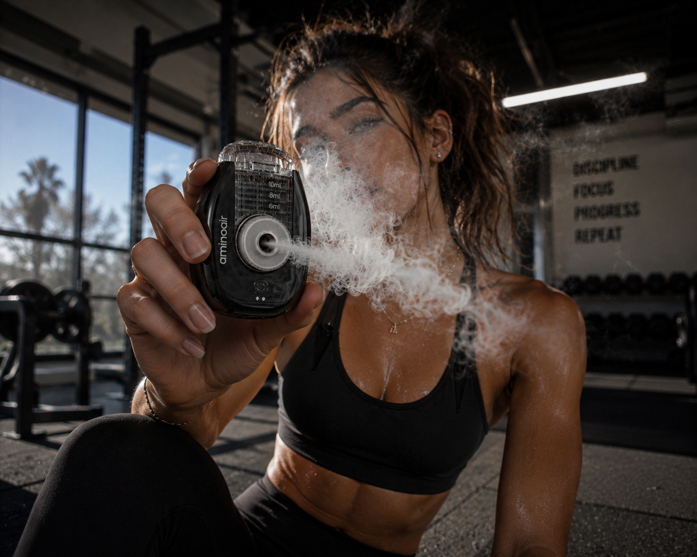 AminoAir at the gym